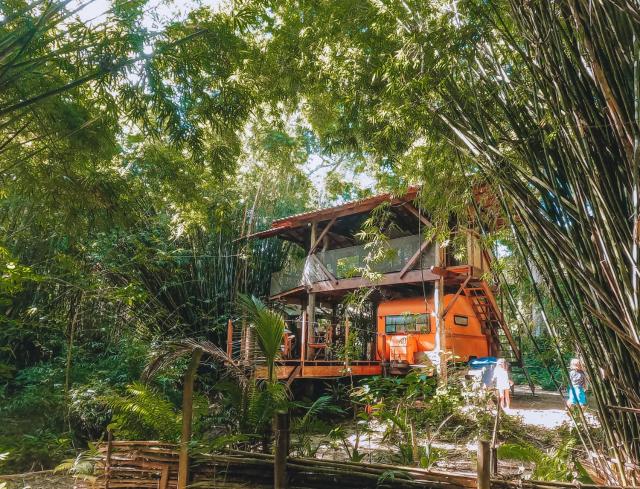 Cabana do Tarzan na Praia de Parati Mirim