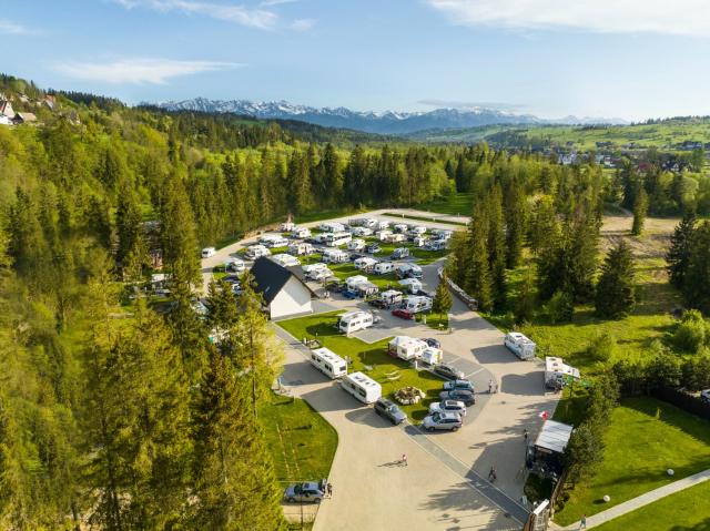 Camp Gorący Potok - parcele kamperowe