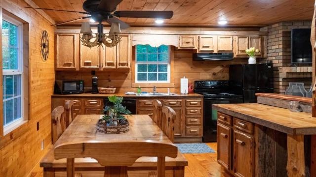 Secluded 3BR 1BA Cabin for Cozy Living