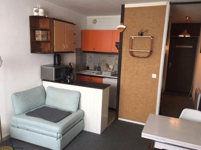 Studio confortable pour 4 avec ascenseur et balcon à Arette - FR-1-602-96