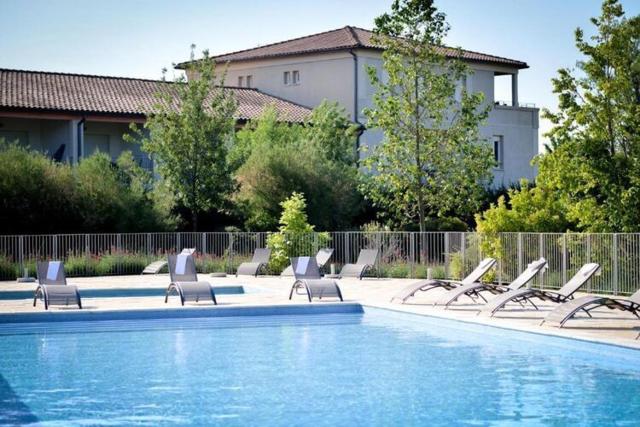 Residence du Ch teau de Jouarres Azille Studio 2 pers with balcony