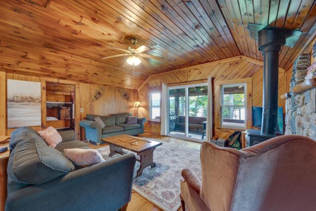 Rustic Cabin Retreat on Rangeley Lake!