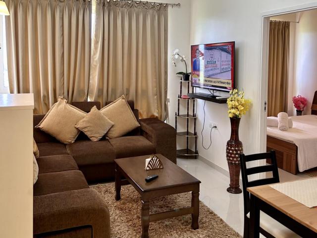 TATA Rio De Goa ,Good Stay 1 BHK Apartment,10 min from Airport, 604