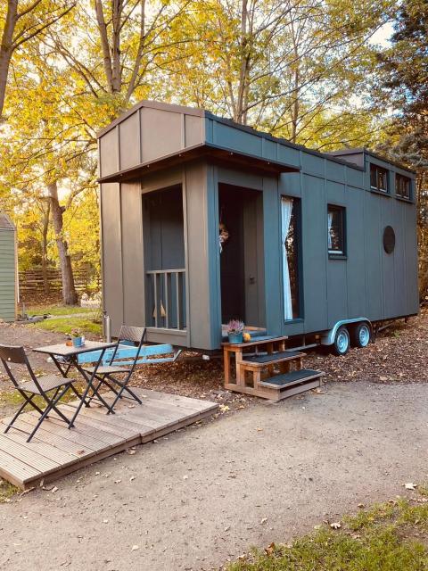 Tiny House Bigge im PIER9 Tiny House Hotel