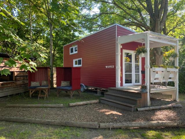 Tiny House Wupper im PIER9 Tiny House Hotel