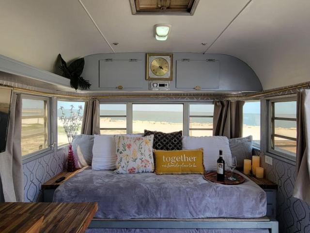 Maggie At The Beach - 1973 Vintage RV