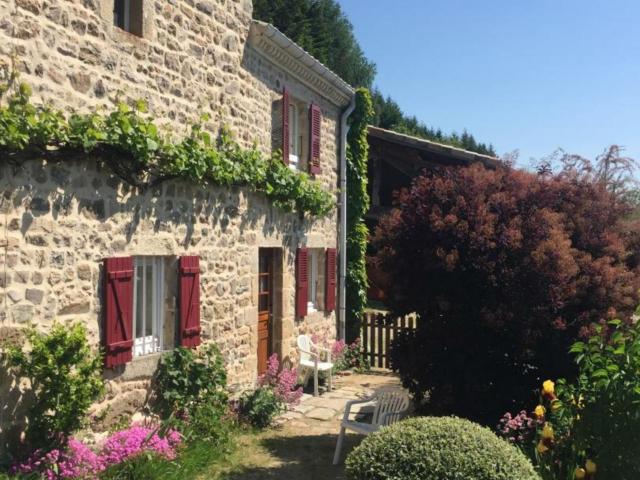 Gîte de charme avec cheminée, jardin et wifi, proche rando et ski à Véranne - FR-1-496-255