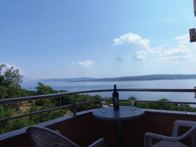 Holiday apartment in Dramalj with sea view, balcony, air conditioning, W-LAN 4623-1