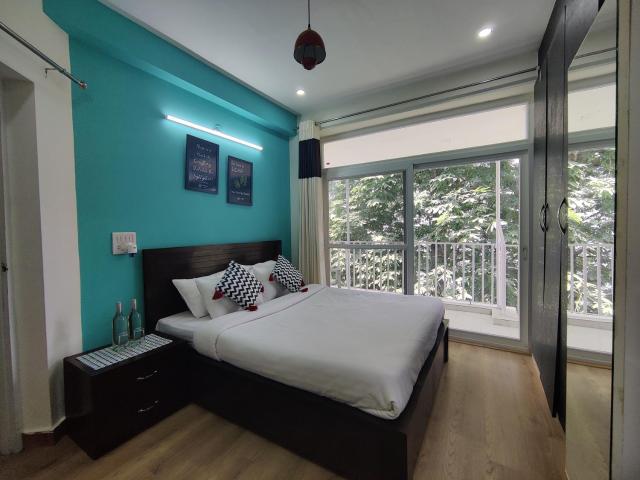 SKY 2 BHK By Wabi Sabi Stays with Private Balcony & Parking