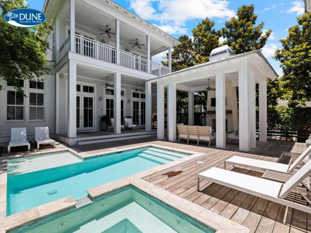 WaterColor Luxury on 30A! 63 Western Lake, Park District, Pool, 7 Bdrms, Slps 16 home