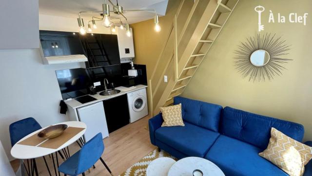 A la Clef - Duplex cosy proche gare et centre - Idéal PRO & Couple - WIFI