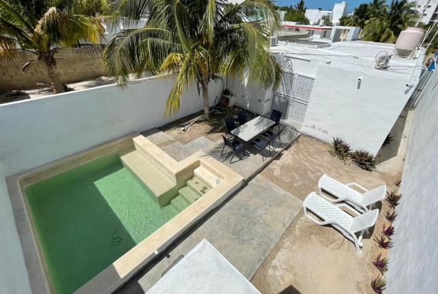 Casa con Piscina en Chixchulub a 100 m de la playa