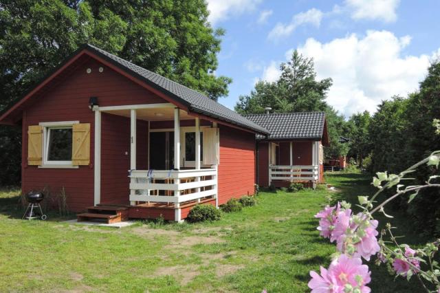 Bungalows on a fenced natural plot in Wartowo by Kolczewo