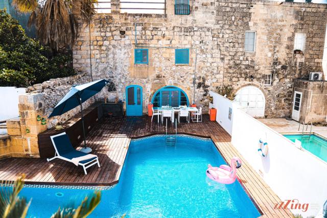 A Stunning Gozo Farmhouse with a Large Pool