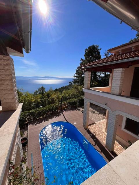 Villa Milli with panoramic sea view