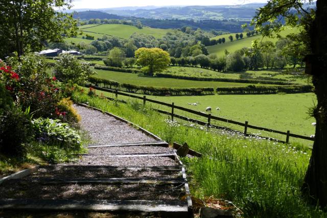 Barley Cottage - 5* Cyfie Farm with log burner and private covered hot tub