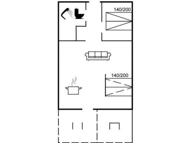 Apartment Risker - 70m from the sea in NW Jutland by Interhome