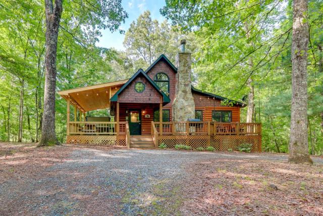 Pet-Friendly Cabin with Hot Tub in Mineral Bluff!