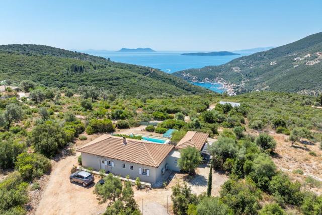 Your cocoon of privacy over the Ionian islands wonders