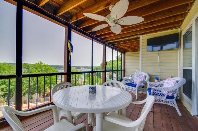 Osage Beach Condo with Private Deck and Lake Views!