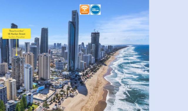 Sea View Apartment in the Heart of Surfers Paradise - free parking