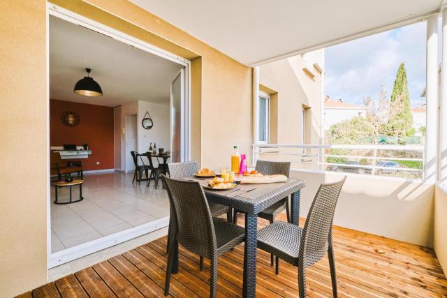 Tout confort ! Calme, Climatisation, Piscine, Parking Gratuit, Grande Terrasse, Netflix, Wifi