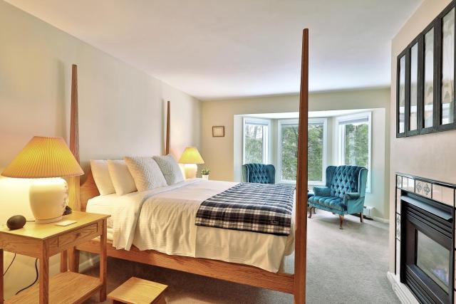 The Birch Ridge- Blue Velvet Room #10 - Queen Suite in Killington, Vermont, Hot Tub, Lounge, home