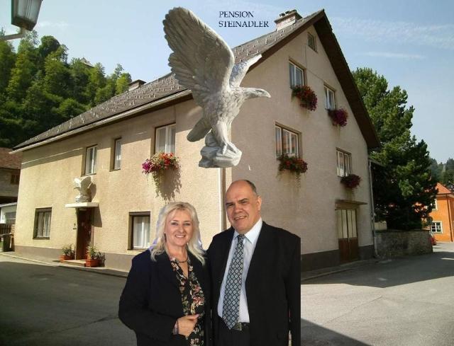 Pension Steinadler Garden and private parking