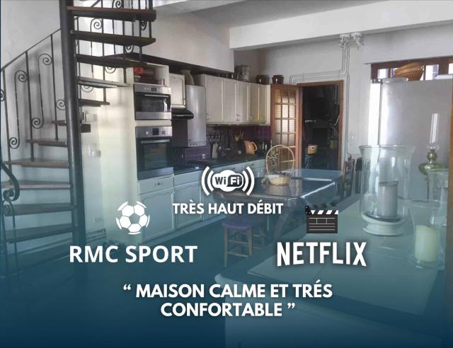 Logements Un Coin de Bigorre - La Tournayaise - Canal plus, Netflix, Rmc Sport - Wifi Fibre