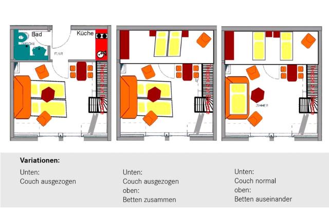 H&H Apartments im Herzen der Stadt super zentral ruhig mit Kochnischen Balkon oder Empore