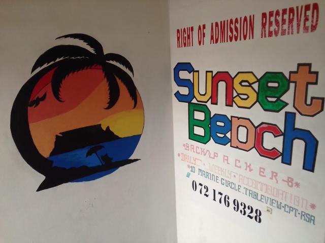 Sunset beach backpackers