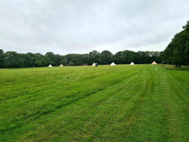 Glamping in the Kent weald nr Tenterden Spacious quite site up to 6 equipped tents, each group has their own facilities Tranquil and beautiful rural location yet just an hour to London