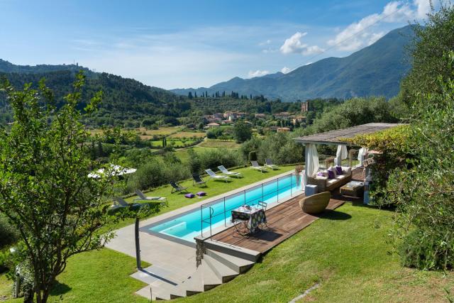 Luxury Green Marignana Villa, Versilia, Pool, Ac, Sauna