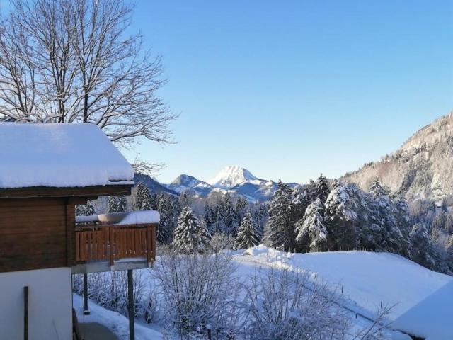 Confortable chalet avec magnifique vue en Gruyère.