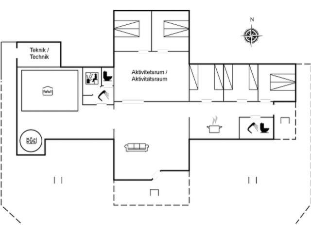 Holiday Home Harek - 800m from the sea in Lolland- Falster and Mon by Interhome