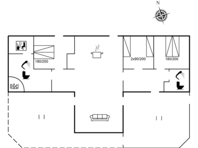 Holiday Home Hærulf - 300m from the sea in Western Jutland by Interhome