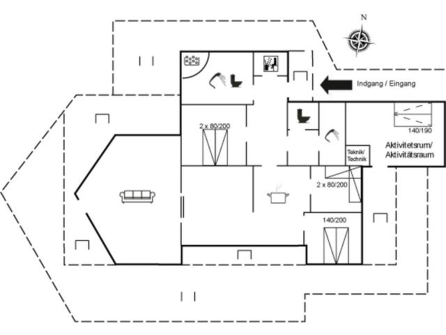 Holiday Home Harthagunni - 375m from the sea in NW Jutland by Interhome