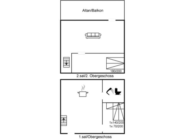 Apartment Meglena - 50m from the sea in NW Jutland by Interhome