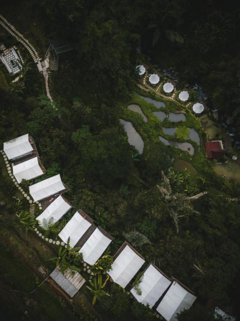 Glamping tent in Pelaga Eco Park