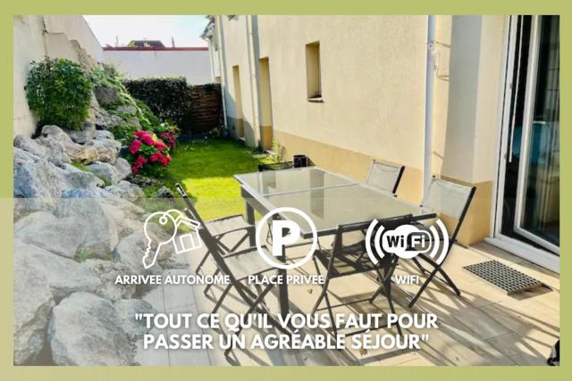 Villa Louise - Appartement Spacieux proche digue avec jardin