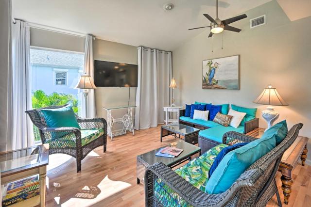 Sunny Marco Island Gem with Shared Pool and Dock!