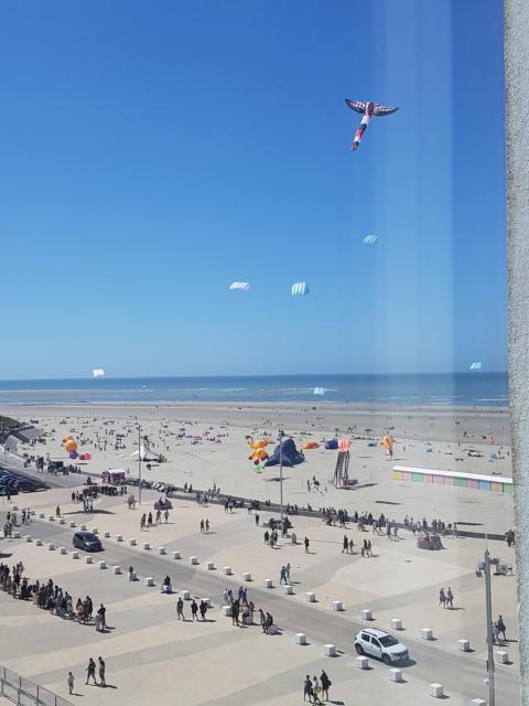 Berck: front de mer avec vue sur la plage