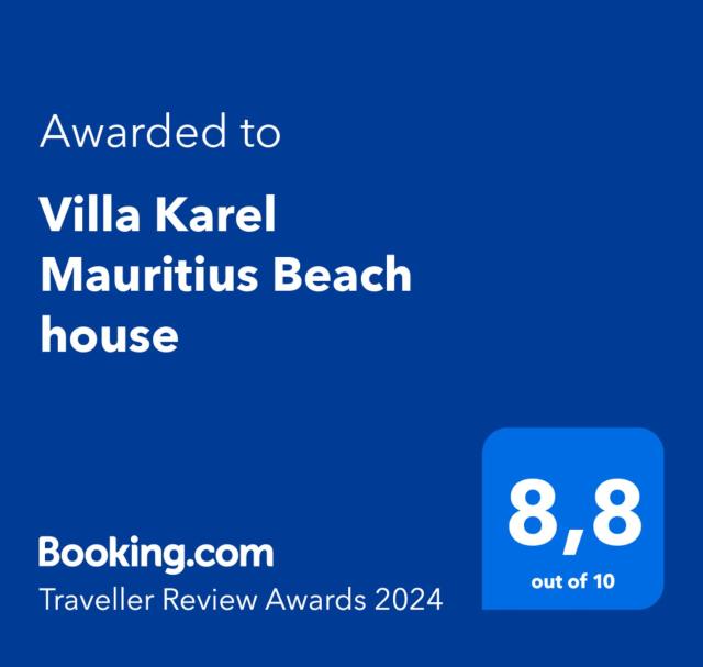 Villa Karel Mauritius Beach house