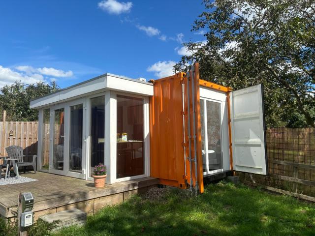 Containerwoning op schitterende locatie