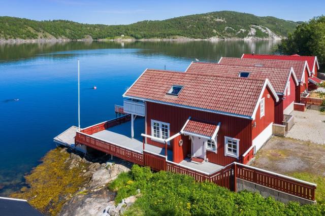 Flott sjøhus rett ved Saltstraumen