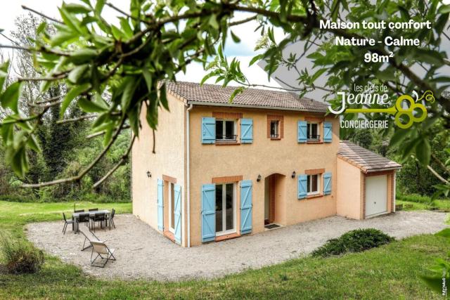 MAISON TOUT CONFORT - NATURE - CALME - 98m2