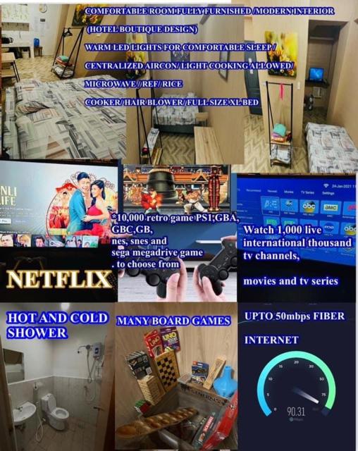 JT RESIDENCES QC SANITIZE GAMES FIBER INTERNET NETFLIX THOUSAND CABLE TV