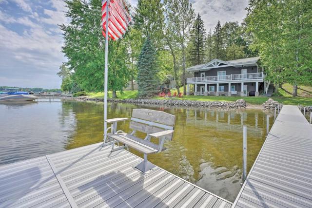 Coldwater Family Retreat with Boat Dock and Grill!