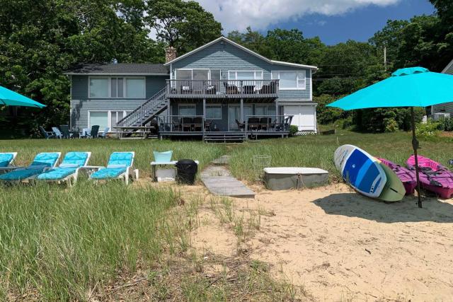 Bayfront Wareham Retreat with Private Beach!