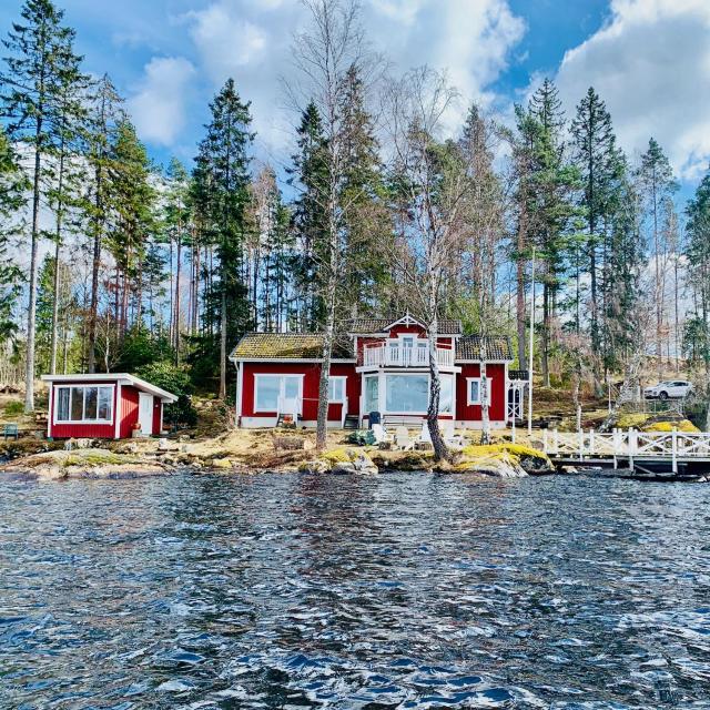 "Talludden" by the lake Årydssjön,